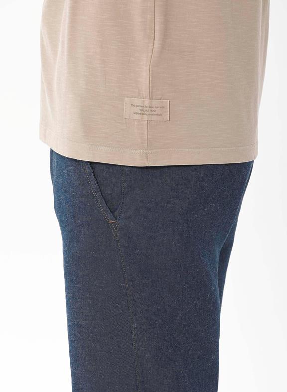ORGANICATION T-Shirt Natuurlijk Beige