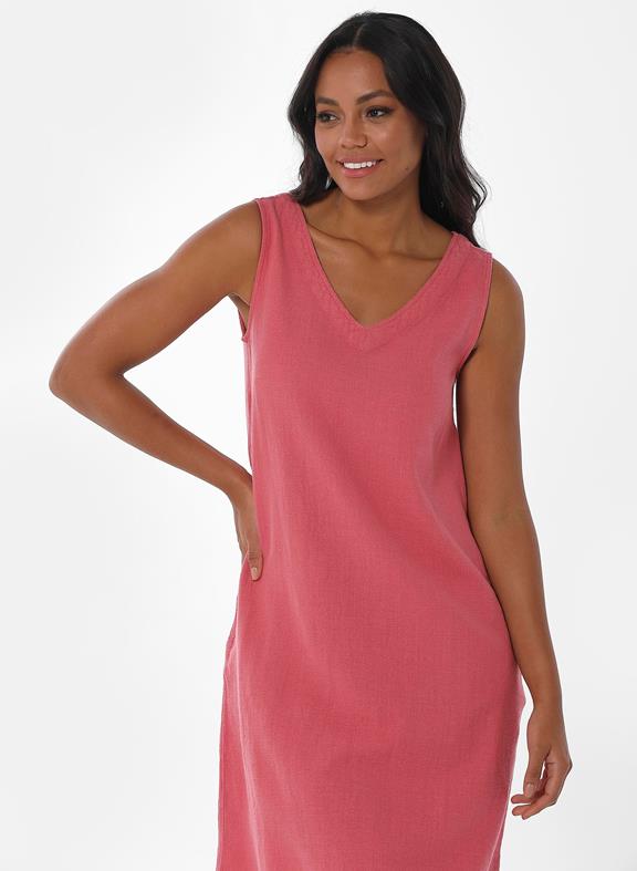 Dress Sleeveless Pink 4