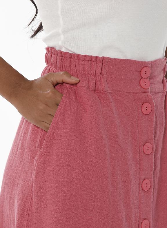 Skirt Buttons Pink 5