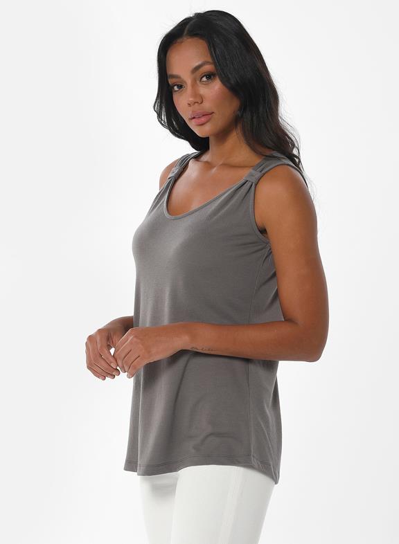 Top Wide Neck Gray from Shop Like You Give a Damn