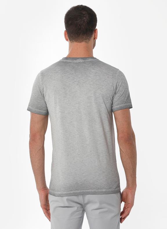 T-Shirt Bicycle Print Gray 4