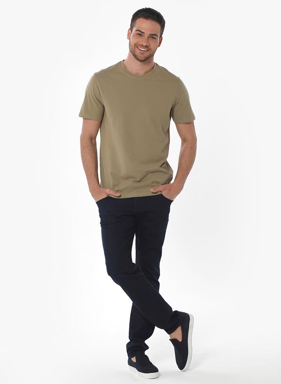 Basic T-Shirt Olive Green 2