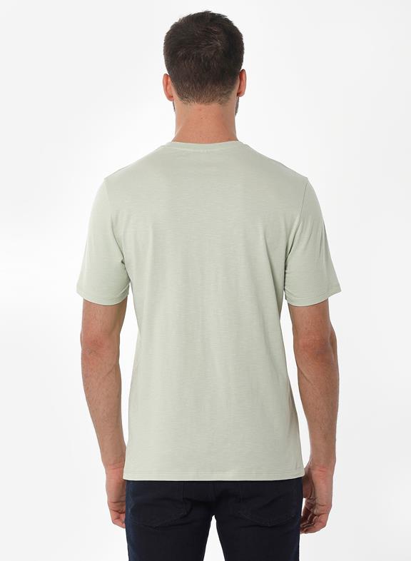 T-Shirt Fish Print Green 4