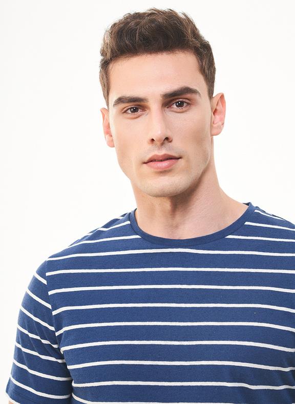 T-Shirt Striped Blue 5
