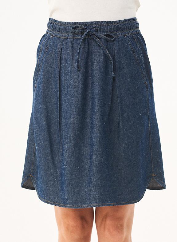 Denim skirt Organic Cotton Tencel Hemp van Shop Like You Give a Damn