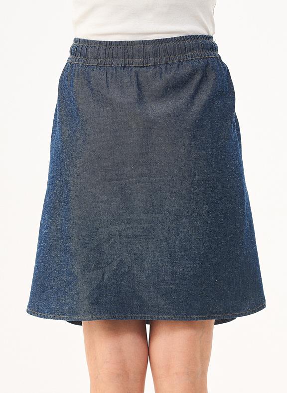 Denim Skirt Organic Cotton Tencel Hemp 4