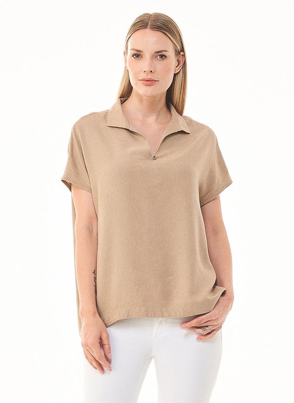 Top Ecovero Beige 1