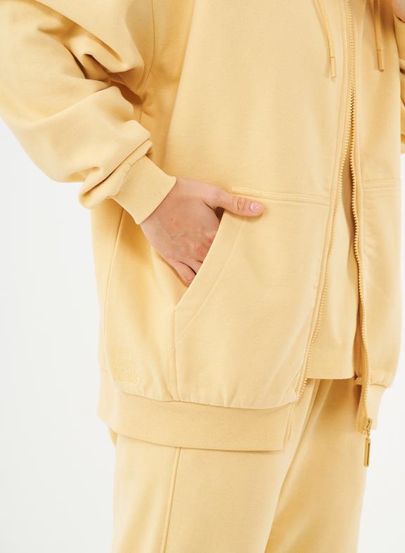 Sweat Jacket Jale Soft Yellow 5