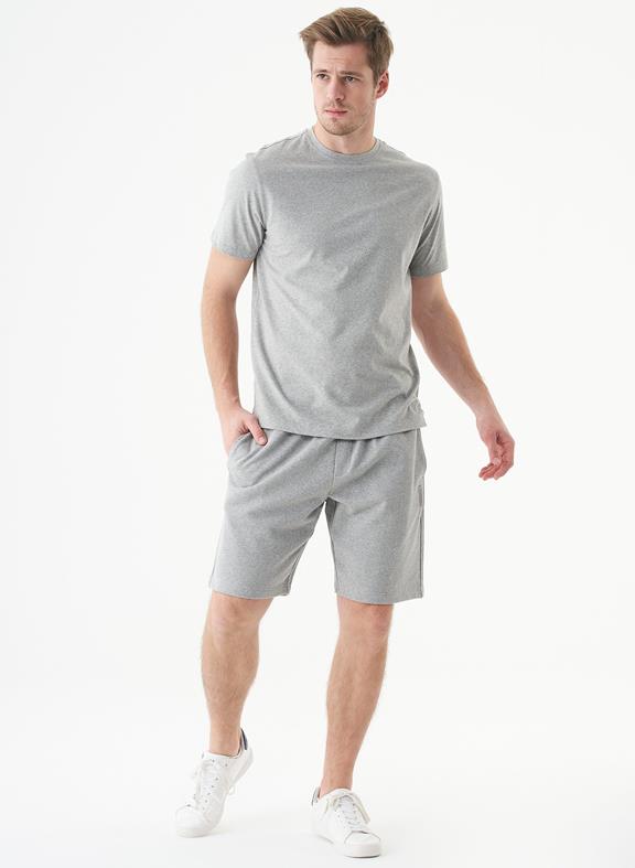 Organic Cotton Shorts Shadi Light Grey 2