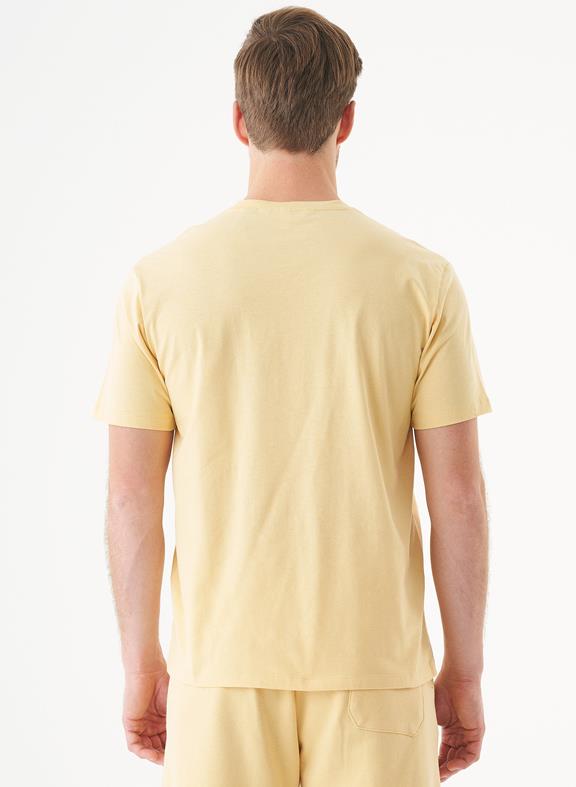 T-Shirt Unisexe Coton Bio Tillo Doux Jaune 4