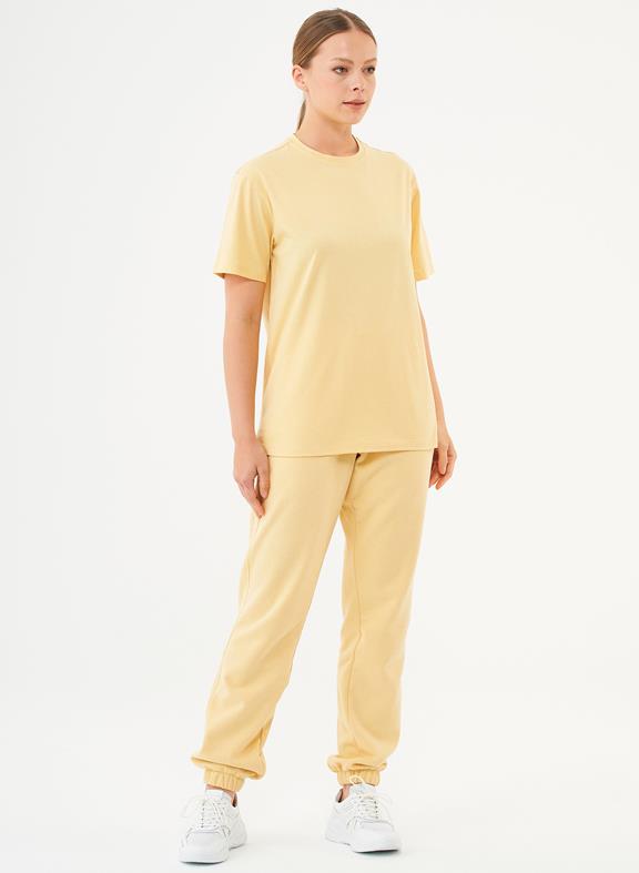 Unisex T-Shirt Biologisch Katoen Tillo Soft Yellow 7