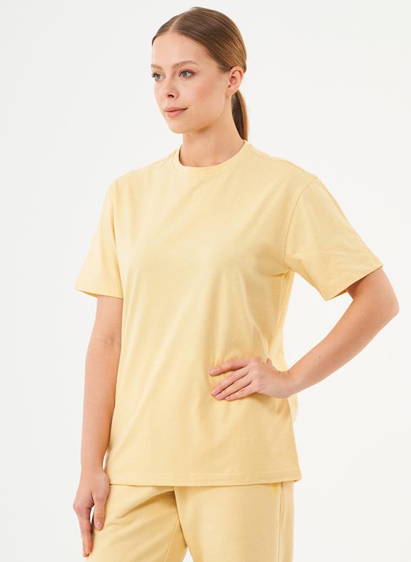 T-Shirt Unisexe Coton Bio Tillo Doux Jaune 8