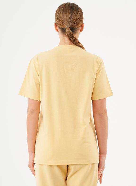 T-Shirt Unisexe Coton Bio Tillo Doux Jaune 9