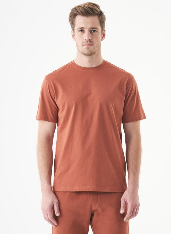Unisex T-Shirt Biologisch Katoen Tillo Cinnamon 1