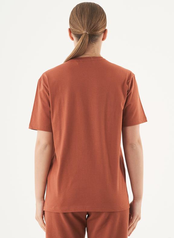 Unisex T-Shirt Biologisch Katoen Tillo Cinnamon 8