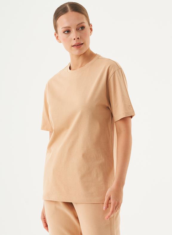 Unisex T-Shirt Bio-Baumwolle Tillo Beige 3