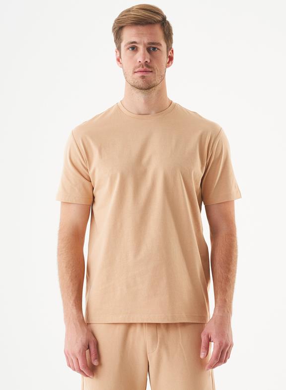 Unisex T-Shirt Bio-Baumwolle Tillo Beige 5