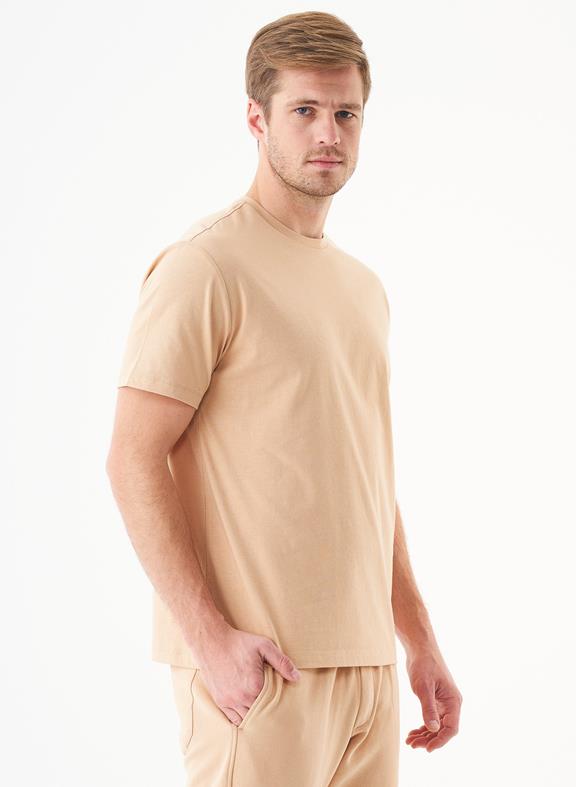 Unisex T-Shirt Bio-Baumwolle Tillo Beige 7