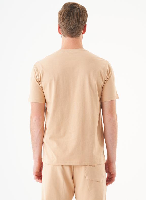 Unisex T-Shirt Biologisch Katoen Tillo Beige 8