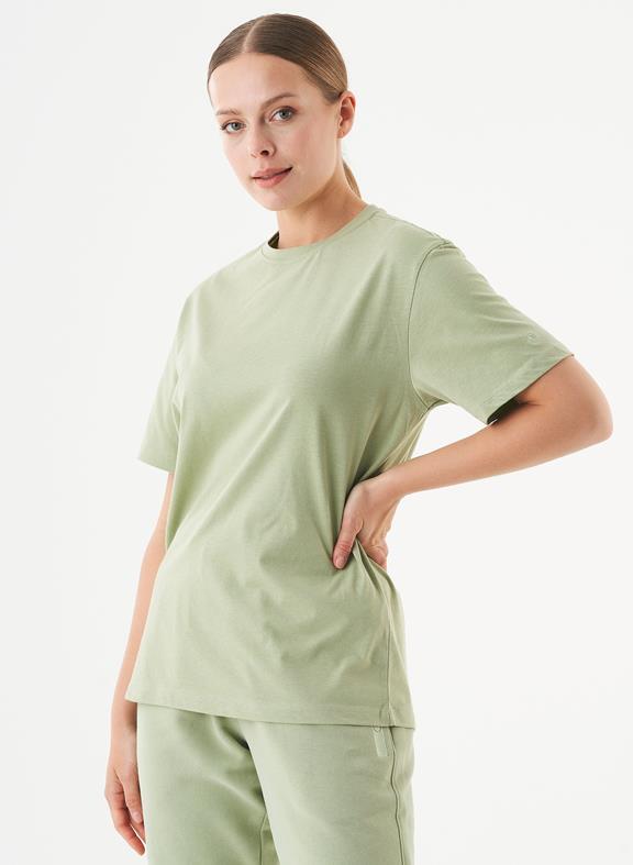 Unisex T-Shirt Bio-Baumwolle Tillo Salbei 3