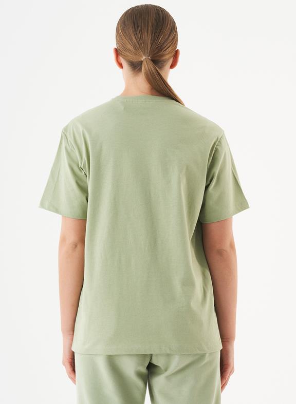 Unisex T-Shirt Biologisch Katoen Tillo Sage 4