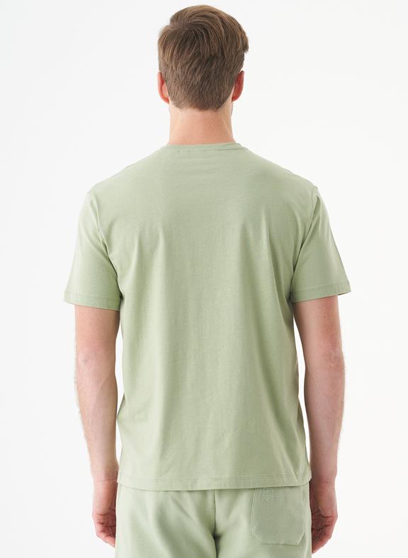 Unisex T-Shirt Biologisch Katoen Tillo Sage 9