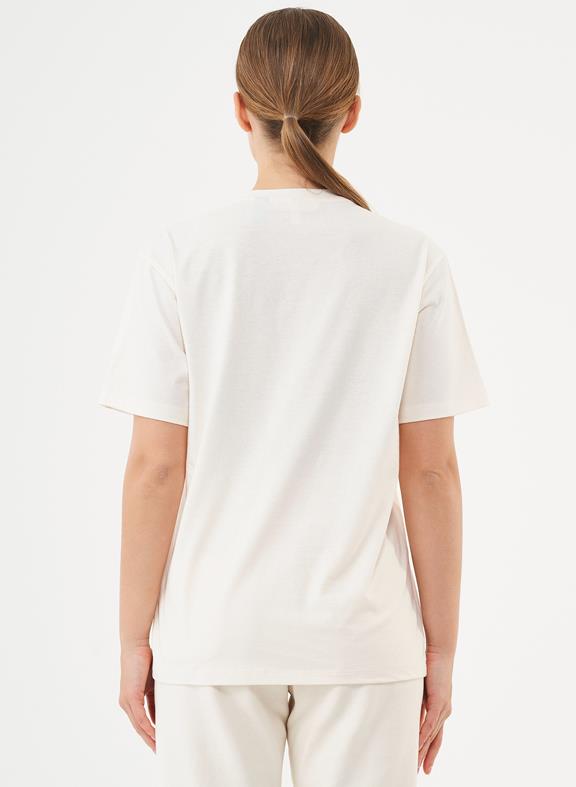Unisex T-Shirt Biologisch Katoen Tillo Wit 4