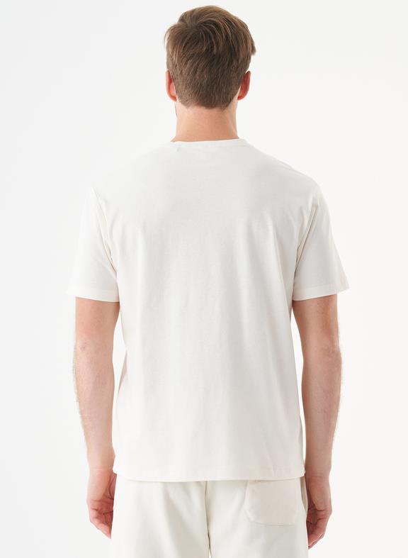 Unisex T-Shirt Biologisch Katoen Tillo Wit 8