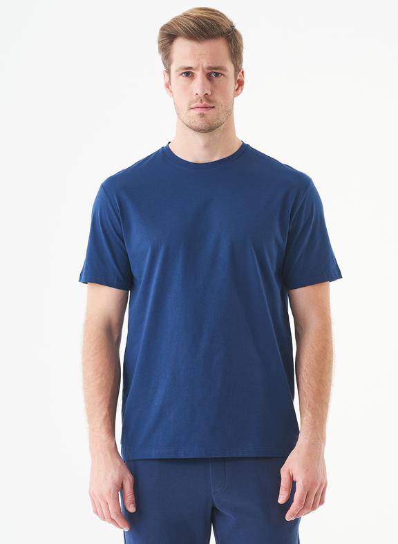 Unisex T-Shirt Biologisch Katoen Tillo Navy 1