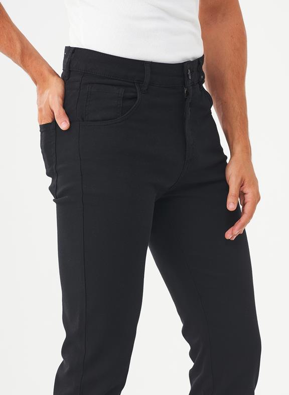 Five Pocket Pants Black 7