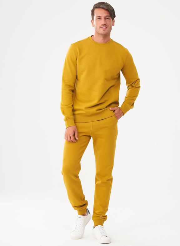 Sweatshirt Tobacco Geel from Shop Like You Give a Damn