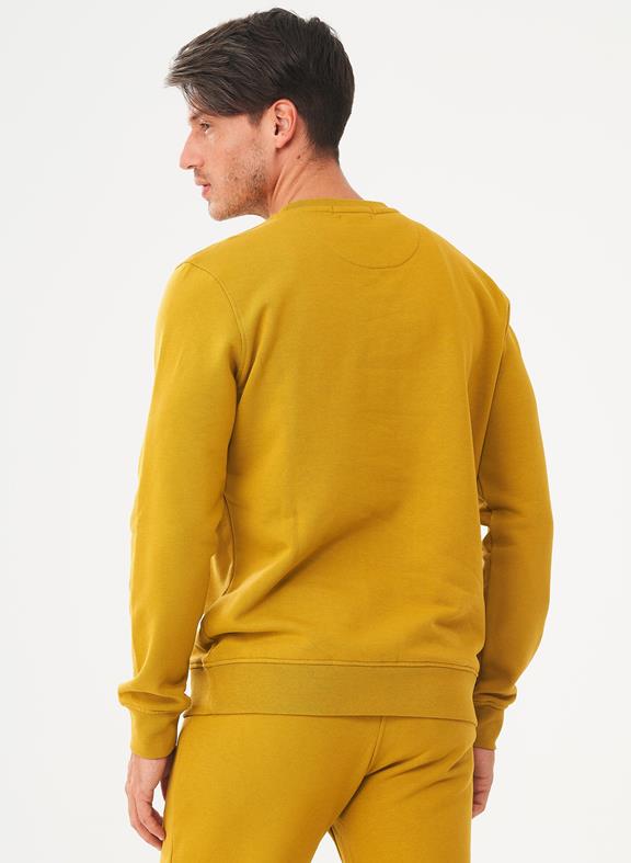 Sweatshirt Tobacco Geel from Shop Like You Give a Damn