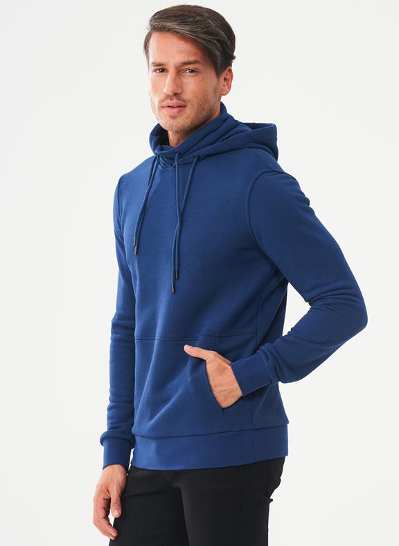 Hoodie Navy Blauw from Shop Like You Give a Damn
