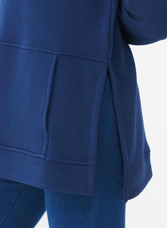 Turtleneck Sweatshirt Dark Blue 6
