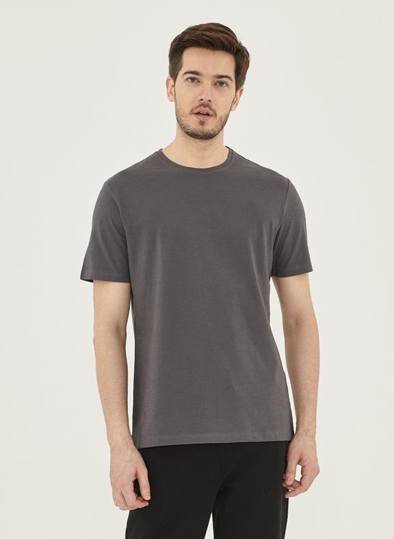 Basic T-Shirt Dark Grey 1