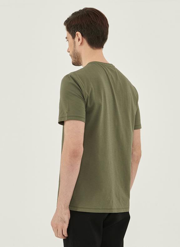 Basic T-Shirt Khaki Green 3