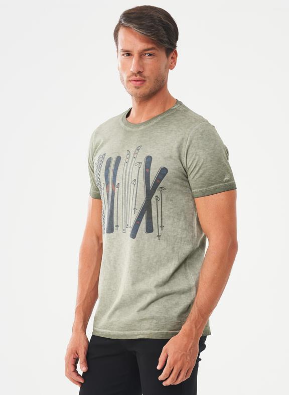 T-Shirt Kaki Groen from Shop Like You Give a Damn