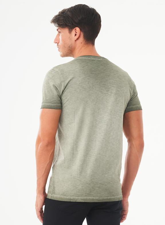 T-Shirt Kaki Groen from Shop Like You Give a Damn