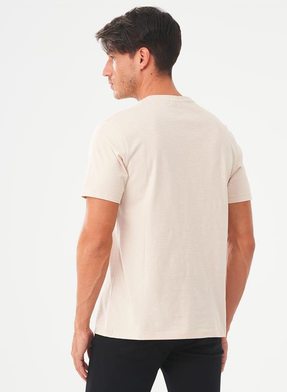T-Shirt Fietsprint Creme 4