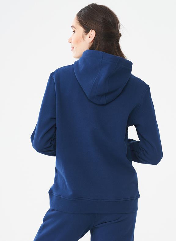 Hoodie Navy Blauw from Shop Like You Give a Damn