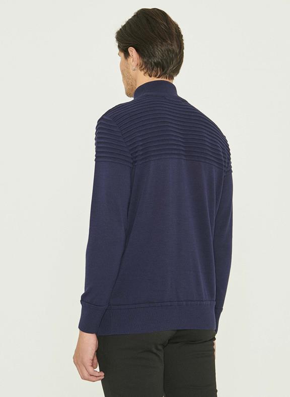 Turtleneck Sweater Dark Blue 4