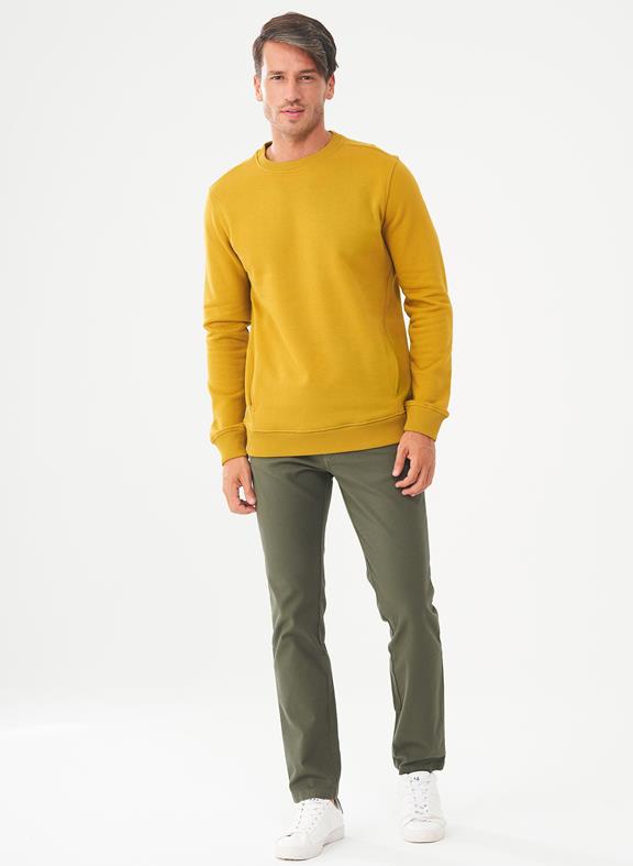 Sweatshirt Dark Yellow 2