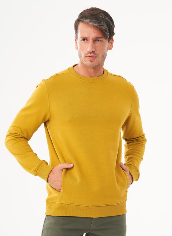 Sweatshirt Dark Yellow 7