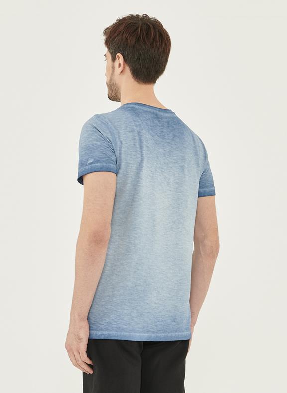 T-Shirt Skis Print Blue 4