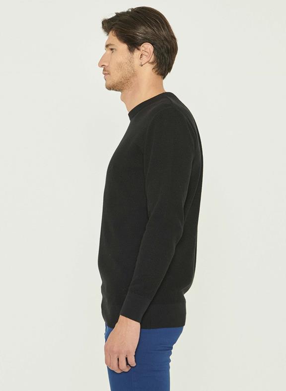 Knitted Sweater Black 3