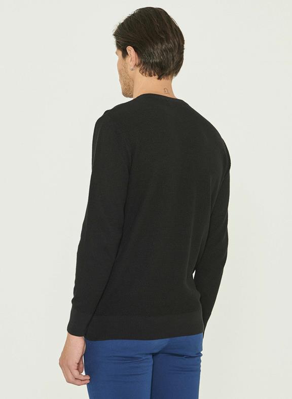 Knitted Sweater Black 4