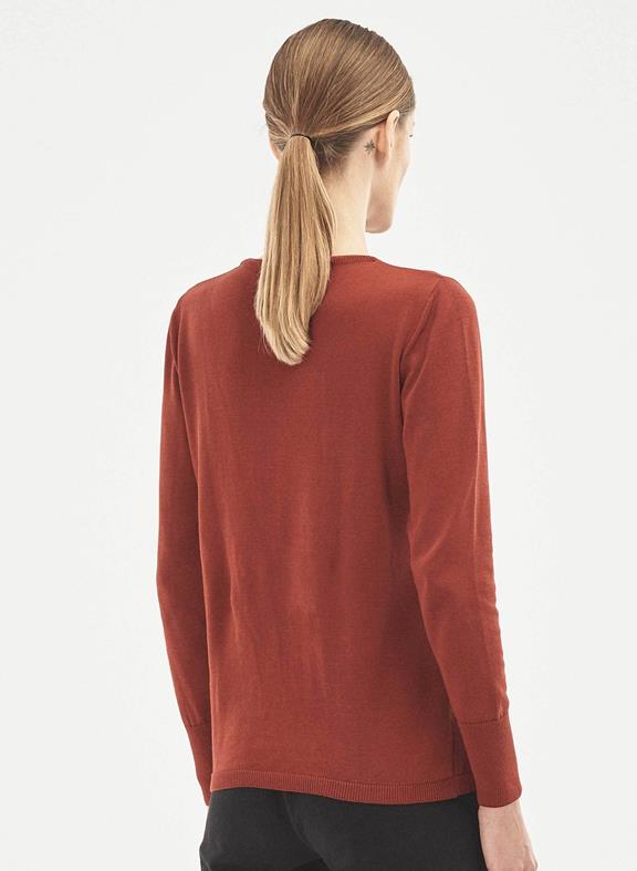 Sweater Terracotta Red Brown 4
