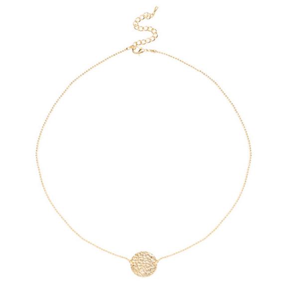 Necklace Solid Round Gold 4