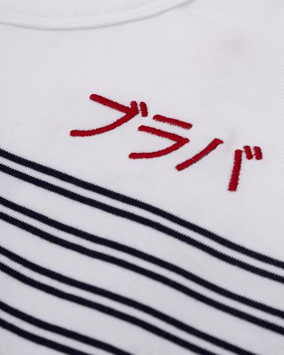  Long-Sleeved T-Shirt - Stripe White 4