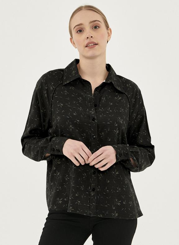 Shirt Blouse Black via Shop Like You Give a Damn